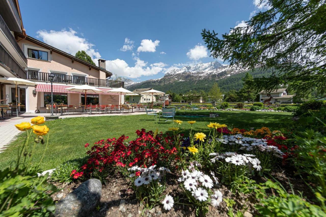 Hotel Chesa Randolina Силс Мария Екстериор снимка