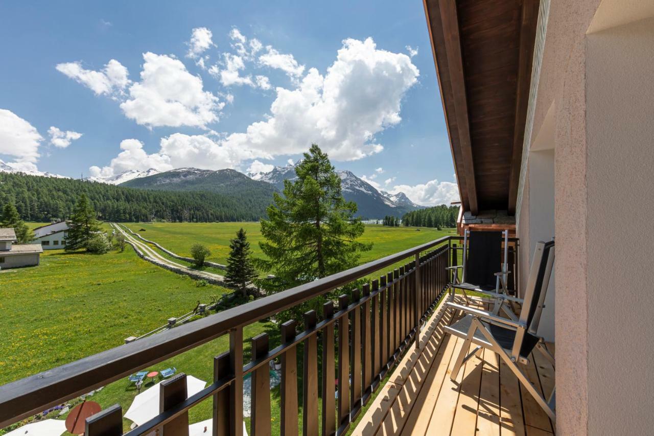 Hotel Chesa Randolina Силс Мария Екстериор снимка